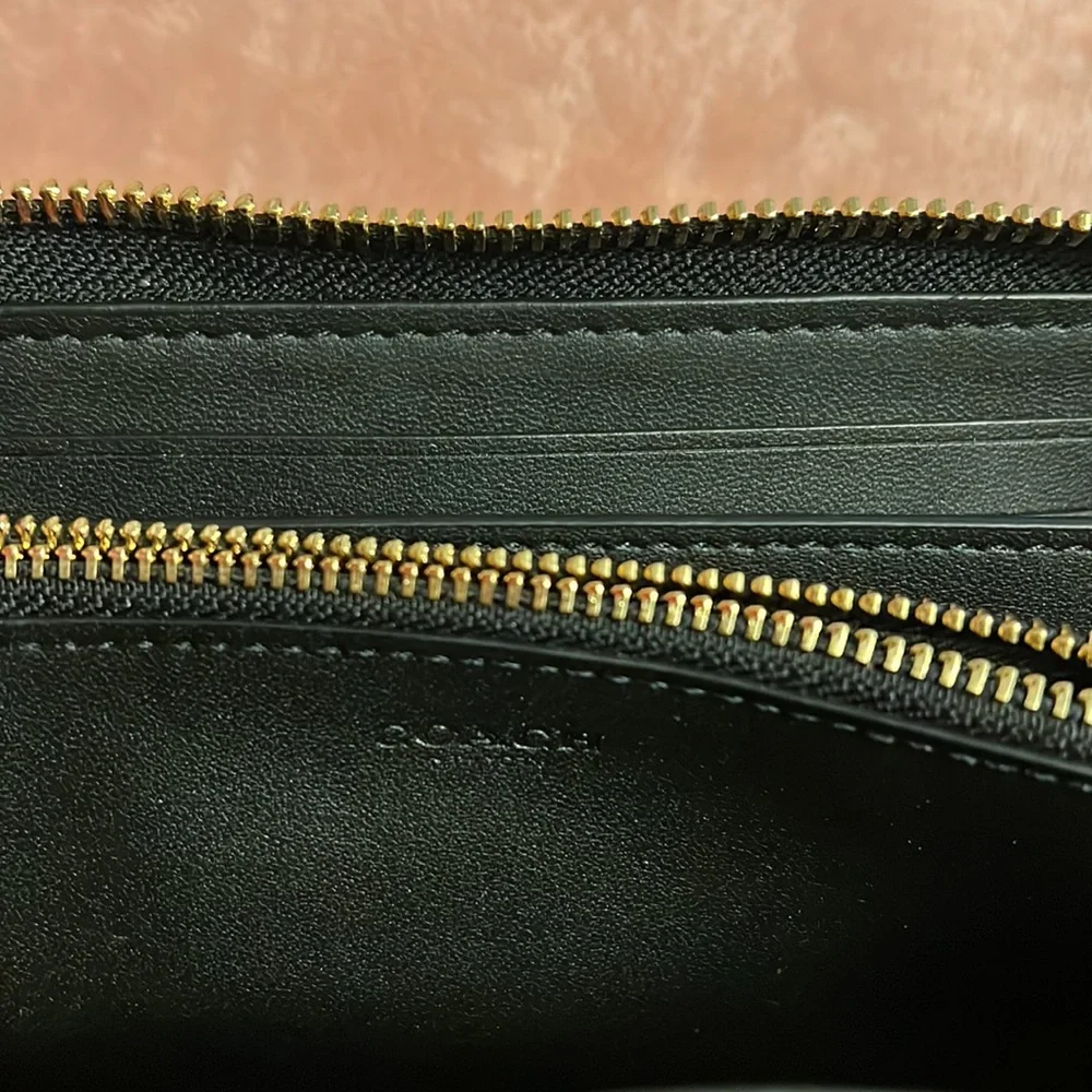 Coach leather logo wallet - Picture 6 of 6